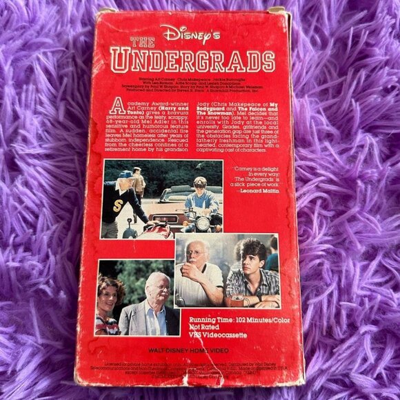 DISNEYS UNDERGRADS VHS - Picture 2 of 4